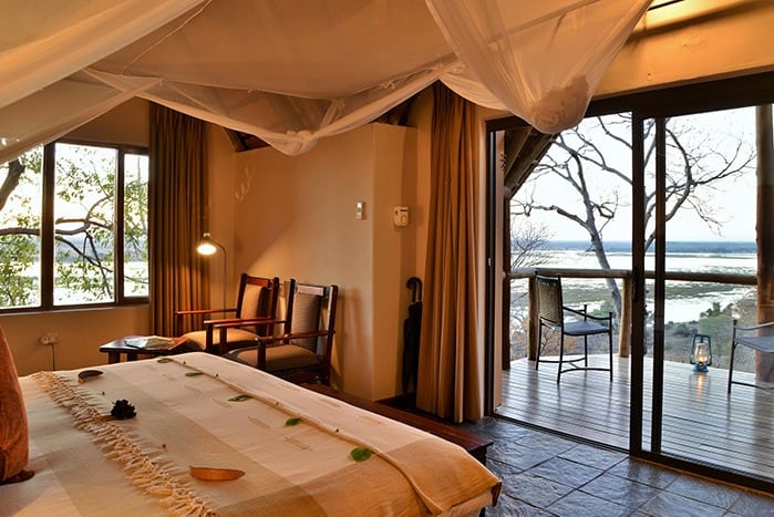 Muchenje Safari Lodge - Room looking out over floodplains