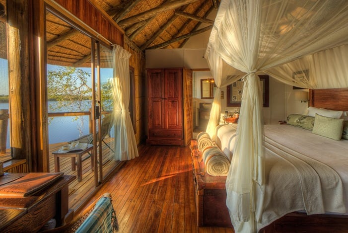 Xugana Island Lodge - Guest room interior