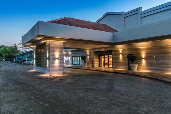 Avani Gaborone - Front entrance