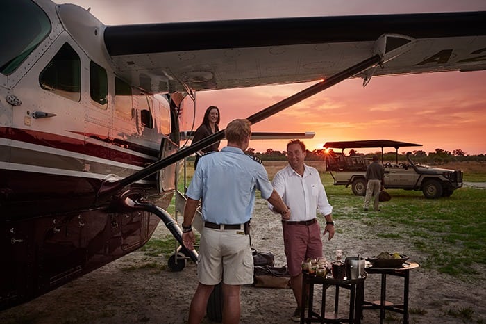 Khwai River Lodge - Arrival by light aircraft