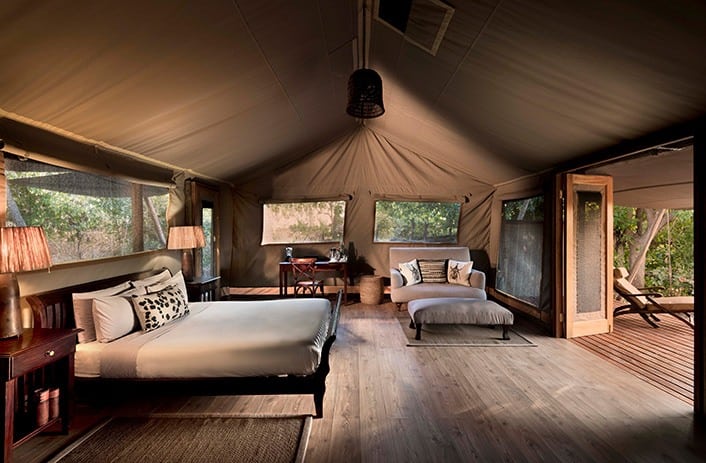 Linyanti Bush Camp - Standard tent
