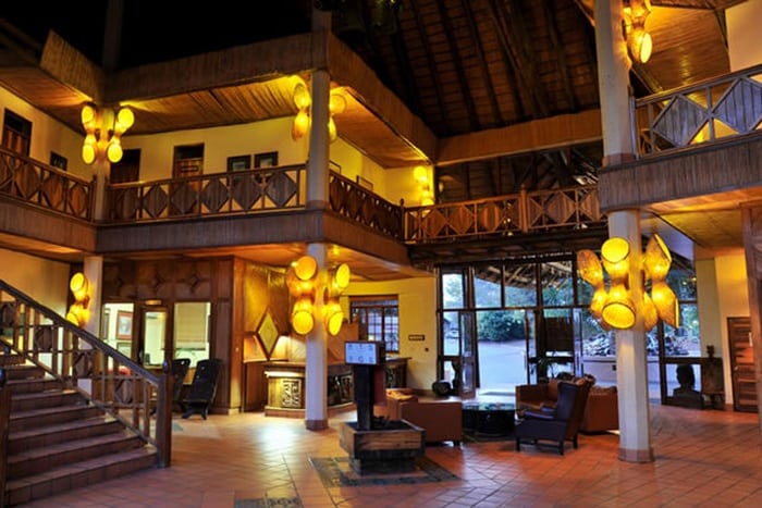 Mowana Safari Lodge - Main entrance
