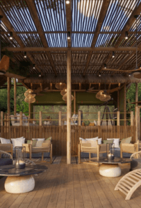 The lounge areas at Camp Okavango, Camp Moremi and Savute Safari Lodge offer great spaces to relax and unwind. Book with Think Africa Travel