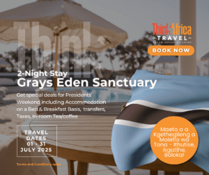 Special Offers Presidents' Weekend Botswana - Grays Eden Sanctuary
