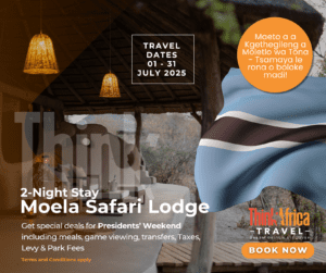 Special Offers - Presidents' Weekend Botswana - Moela Safari Lodge