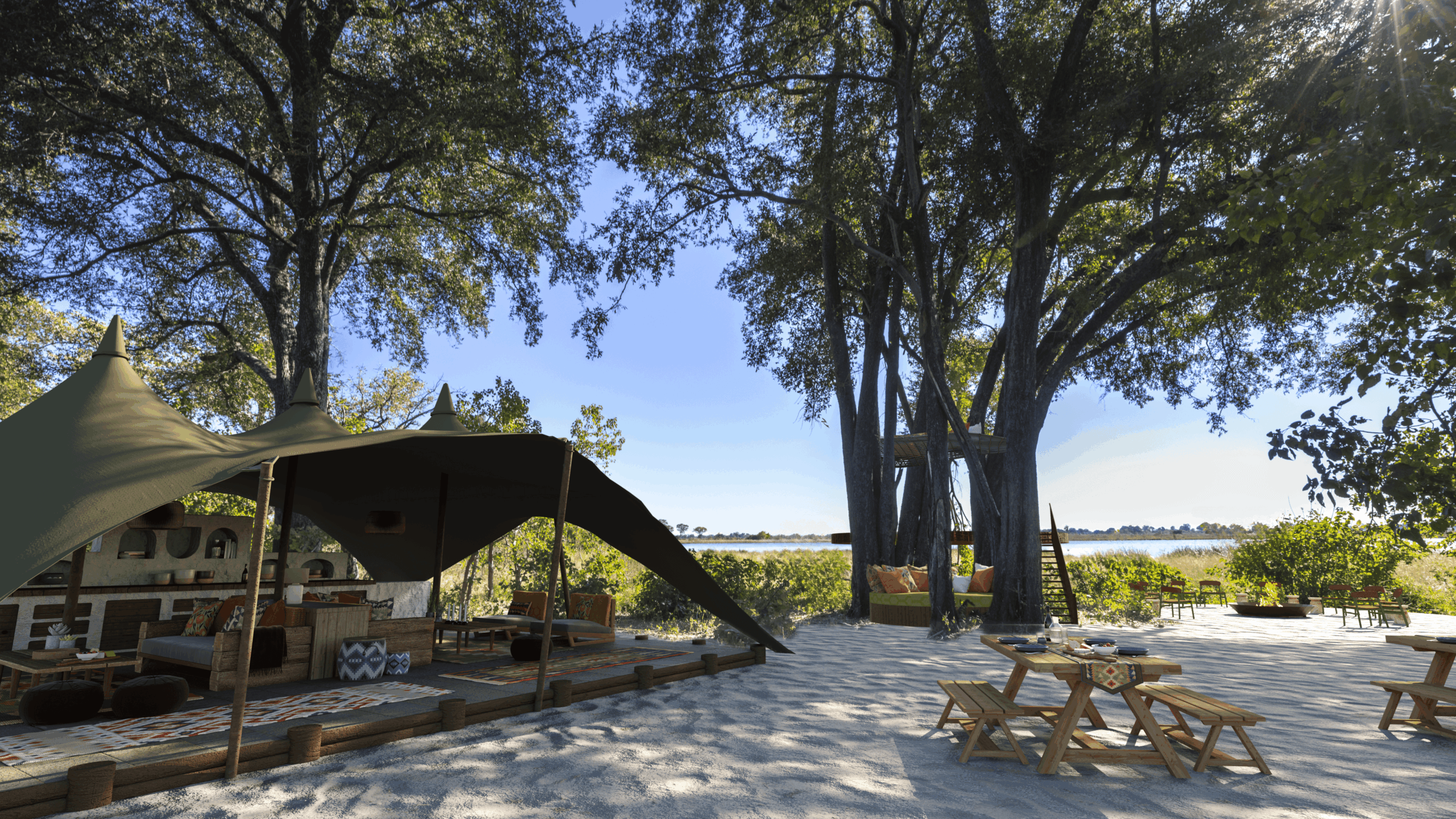 Maxa, Okavango Delta, relaxation