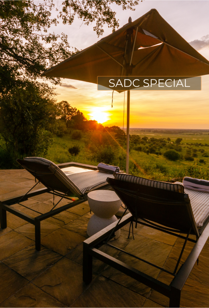 SADC Special Travel packages with Think Africa Travel to Gomoti Plains and Ngoma Safari Lodge